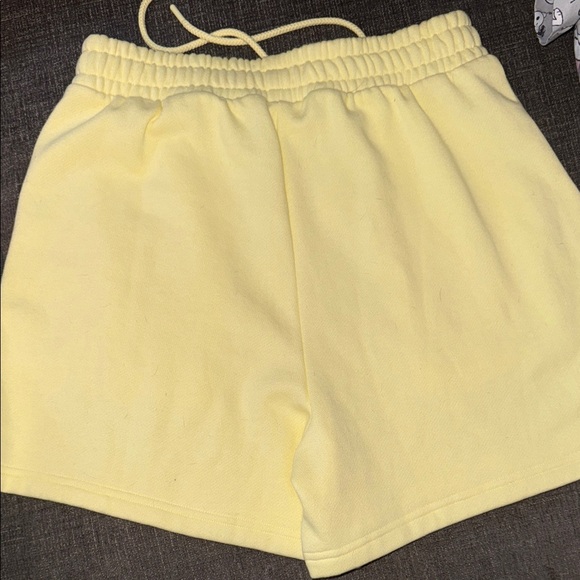 PINK Victoria's Secret Light Yellow Athletic Shorts - Picture 6 of 6